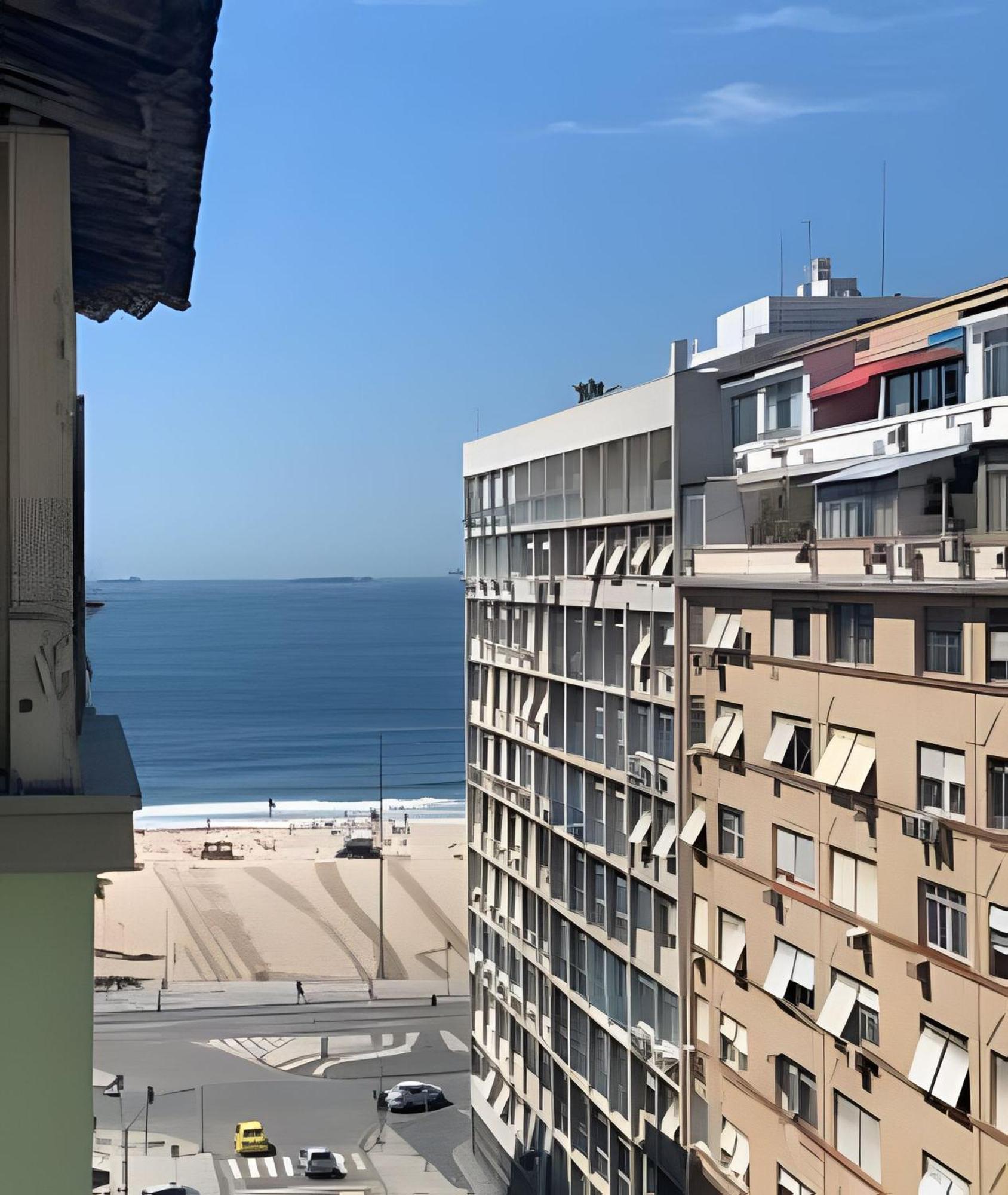 Apartamento Em Copacabana 1 Com Vista Mar Pertinho Da *